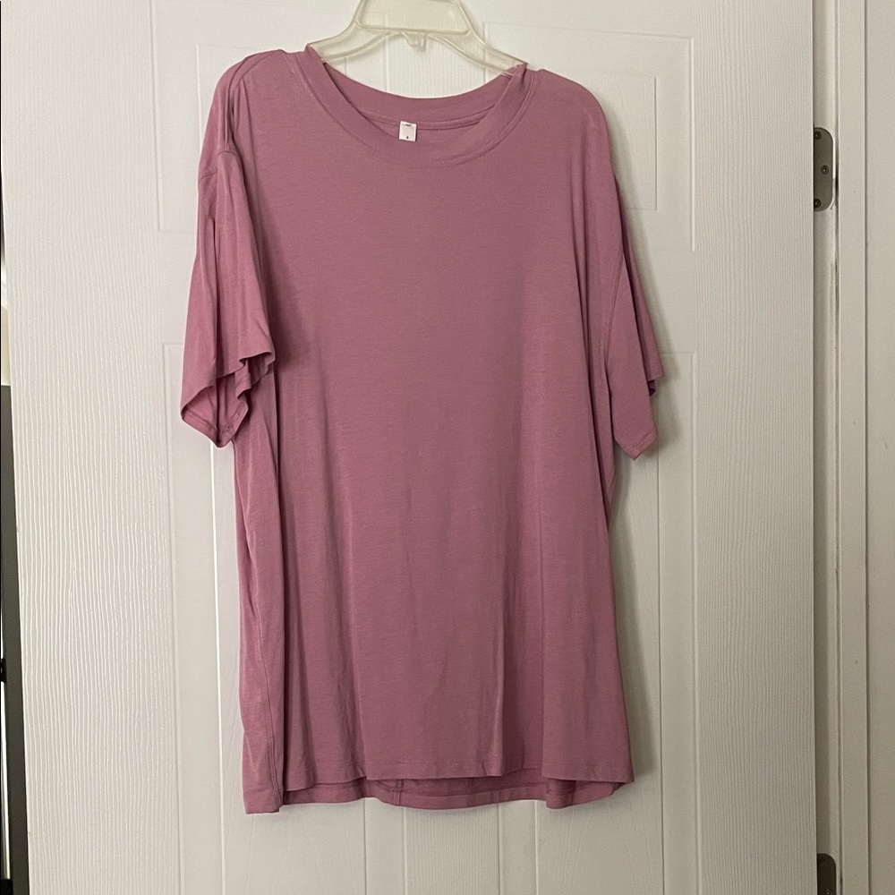 lululemon athletica Men's Crew Tee in Dusty Rose Pink